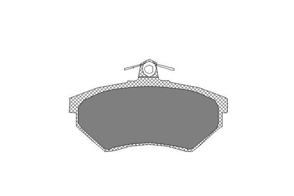 SCT SP 110 Тормозные колодки (комплект 4 шт.) SP110