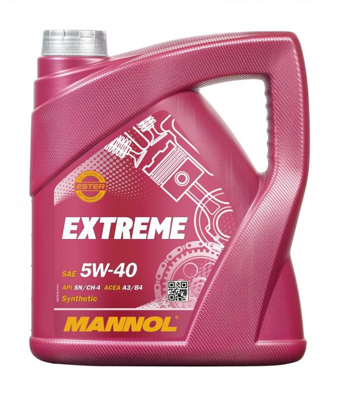 7915 MANNOL EXTREME 5W40 4 л. Синтетическое моторное масло 5W-40