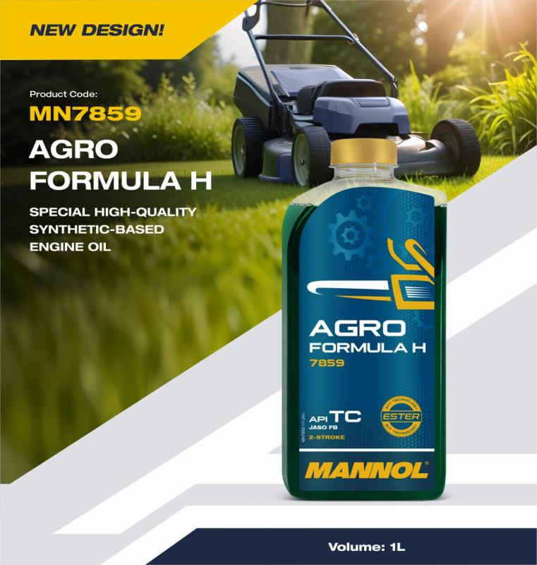 7859 MANNOL AGRO FORMULA H 1 л. Синтетическое моторное масло