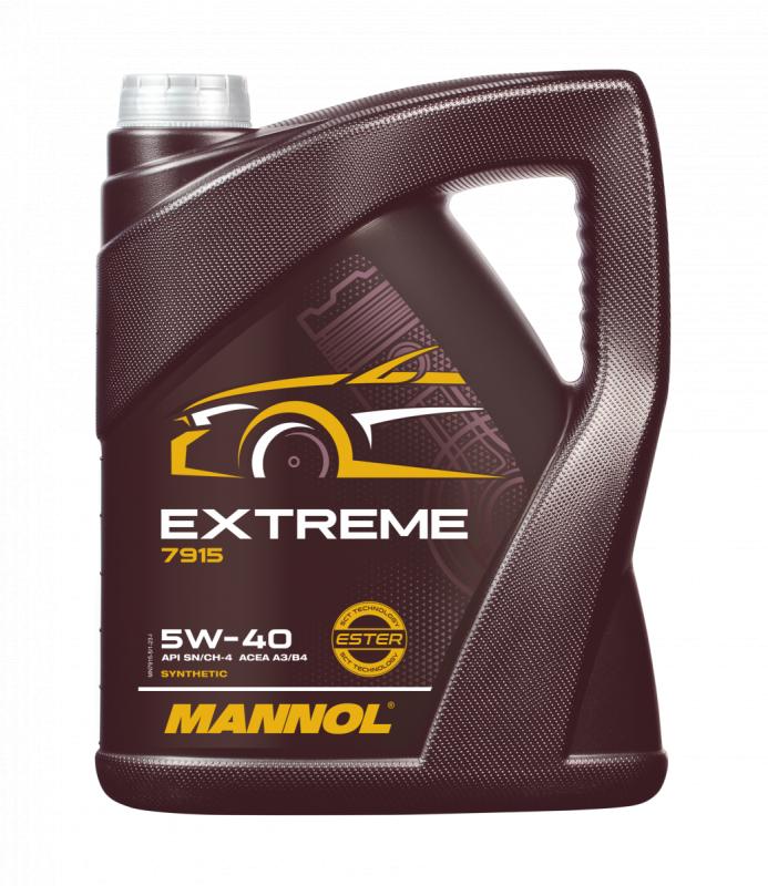 7915 MANNOL EXTREME 5W40 5 л. Синтетическое моторное масло 5W-40