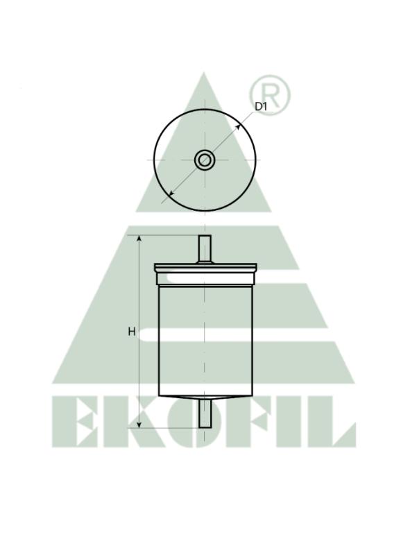 EKO-02.292 EKOFIL Масляный фильтр EKO02292
