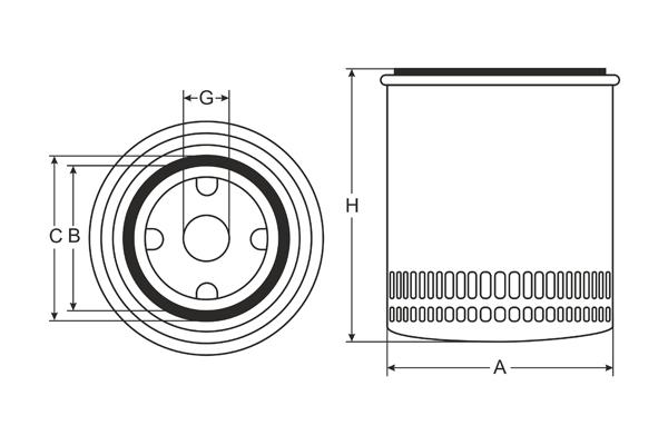 SCT SM 107 Масляный фильтр SM107