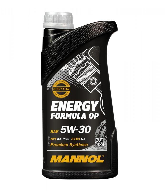 7701 MANNOL ENERGY FORMULA OP 5W30 1 л. Синтетическое моторное масло 5W-30