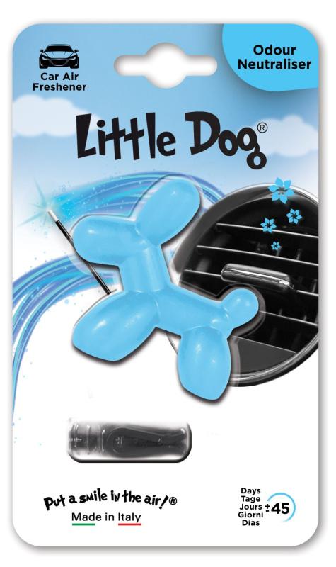 DRIVE INT LITTLE DOG ODOUR NEUTRALISER (НЕЙТРАЛИЗАТОР ЗАПАХА) - LIGHT BLUE. Автомобильный освежитель воздуха