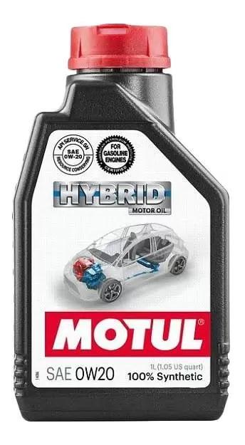 MOTUL HYBRID 0W20 1 л. Синтетическое моторное масло 0W-20