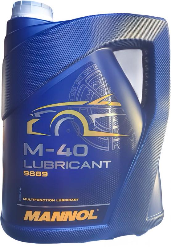 9889 MANNOL M-40 LUBRICANT 5 л. Многофункциональная универсальная смазка