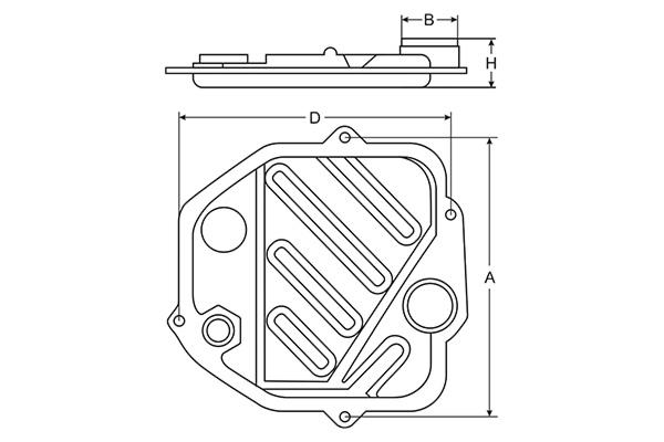 SCT SG 1095 Фильтр для АКПП SG1095