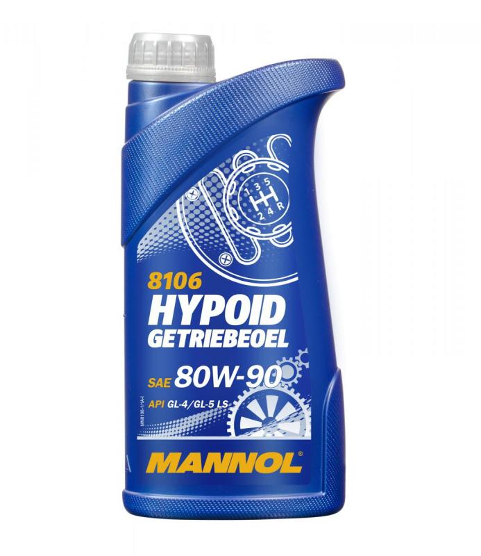 8106 MANNOL HYPOID GETRIEBEOEL 80W90 1 л. Трансмиссионное масло 80W-90