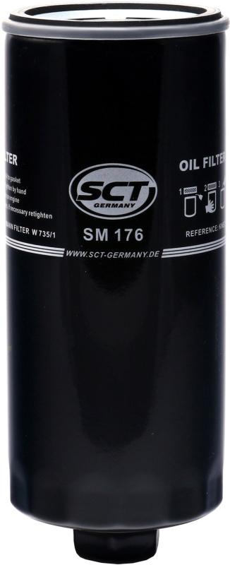 SCT SM 176 Масляный фильтр SM176