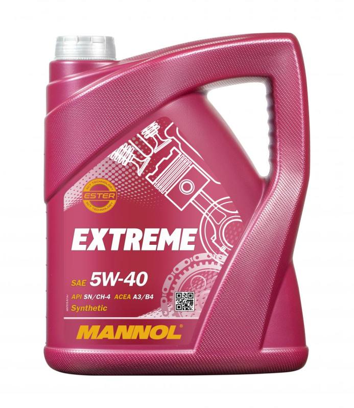 7915 MANNOL EXTREME 5W40 5 л. Синтетическое моторное масло 5W-40