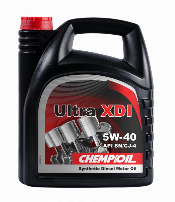 9703 CHEMPIOIL ULTRA XDI 5W40 5 л. Синтетическое моторное масло 5W-40