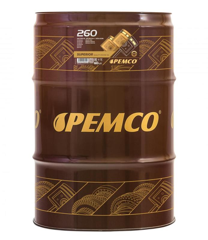 PEMCO 260 10W40 60 л. Полусинтетическое моторное масло 10W-40