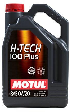 MOTUL H-TECH 100 PLUS SP 0W20 4 л. Синтетическое моторное масло 0W-20