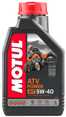 MOTUL ATV POWER 4T 5W40 1 л. Синтетическое моторное масло 5W-40