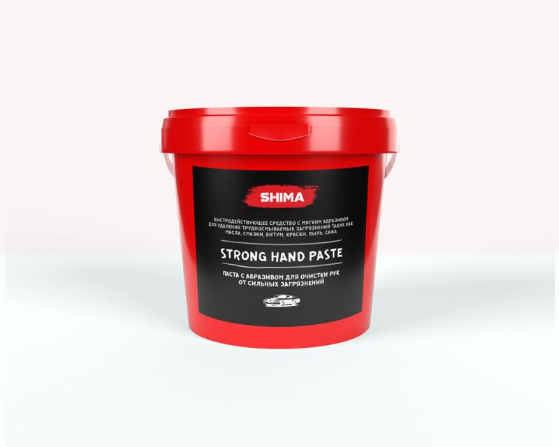 SHIMA DETAILER "STRONG HAND PASTE" 5,6 л. Паста с абразивом для очистки рук от сильных загрязнений