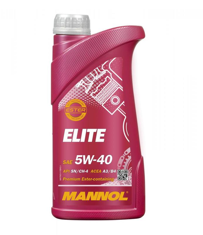 7903 MANNOL ELITE 5W40 1 л. Синтетическое моторное масло 5W-40