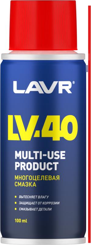 LAVR Смазка многоцелевая LV-40 140 мл