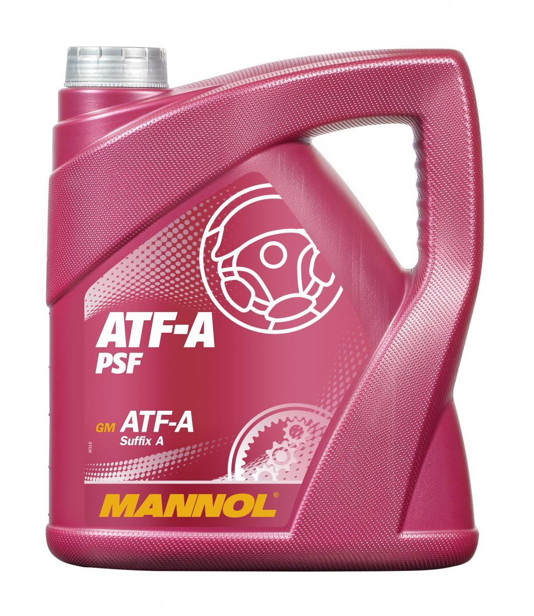 8203 MANNOL ATF-A PSF 4 л. Гидравлическая жидкость 8203 MANNOL ATF-A PSF 4 л. Гидравлическая жидкость