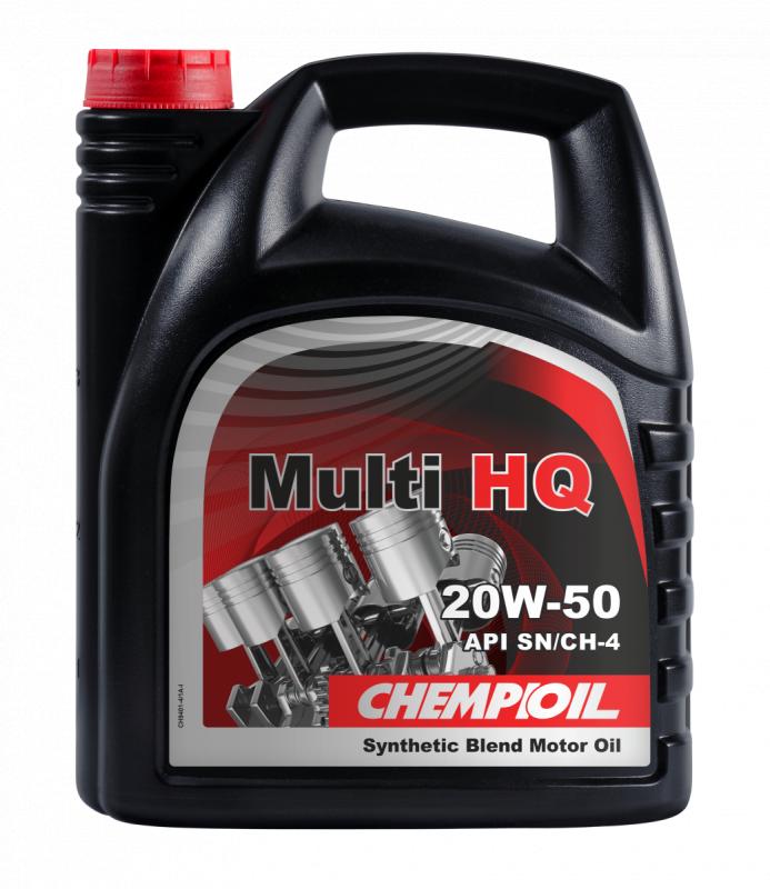 9401 CHEMPIOIL MULTI HQ 20W50 5 л. Минеральное моторное масло 20W-50