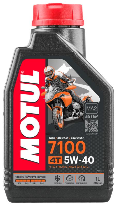 MOTUL 7100 4T 5W40 1 л. Синтетическое моторное масло 5W-40