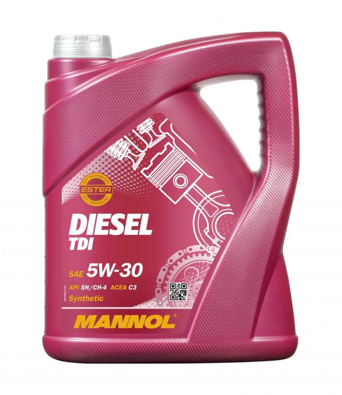 7909 MANNOL DIESEL TDI 5W30 5 л. Синтетическое моторное масло 5W-30