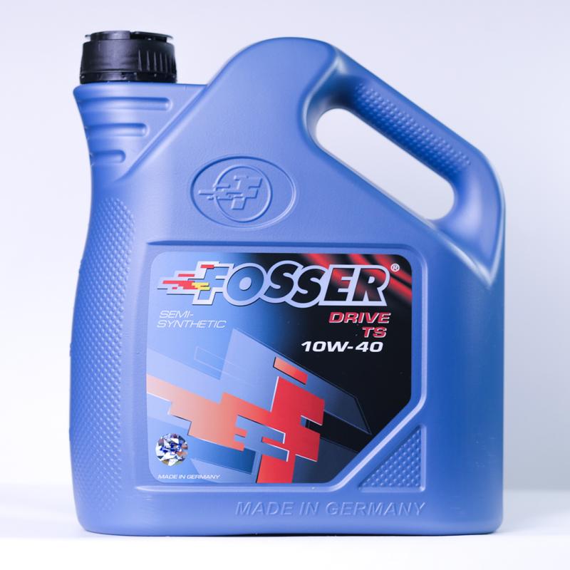 FOSSER DRIVE TS 10W40 4 л. Полусинтетическое моторное масло 10W-40