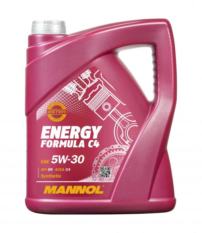 7917 MANNOL ENERGY FORMULA C4 5W30 5 л. Синтетическое моторное масло 5W-30