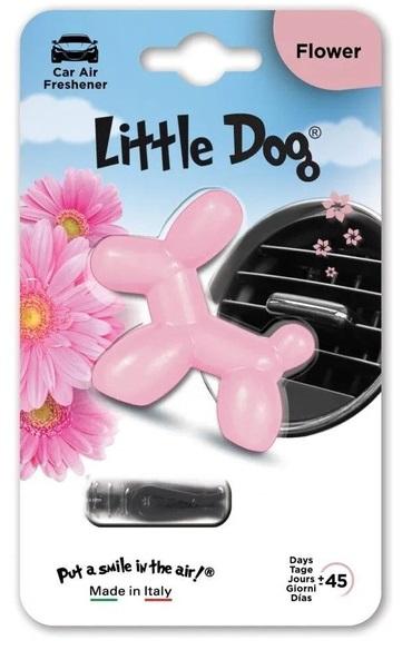 DRIVE INT LITTLE DOG FLOWER (ЦВЕТОК) - LIGHT PINK. Автомобильный освежитель воздуха