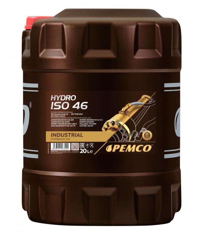 PEMCO HYDRO ISO 46 LONGLIFE 20 л. Минеральное гидравлическое масло