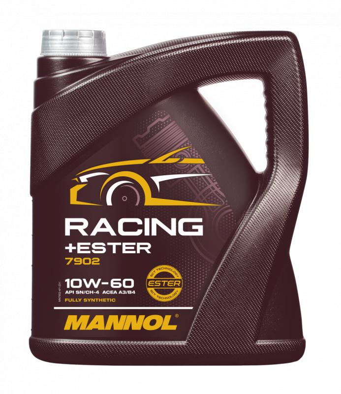 7902 MANNOL RACING ESTER 10W60 4 л. Синтетическое моторное масло 10W-60