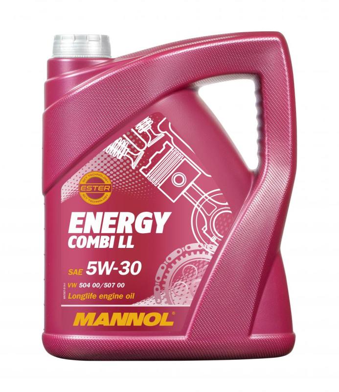 7907 MANNOL ENERGY COMBI LL 5W30 5 л. Синтетическое моторное масло 5W-30