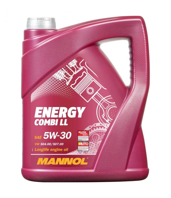 7907 MANNOL ENERGY COMBI LL 5W30 5 л. Синтетическое моторное масло 5W-30