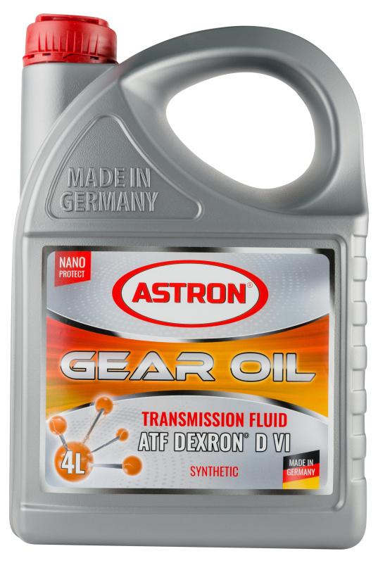 ASTRON ATF DEXRON D VI 4 л. Синтетическое трансмиссионное масло