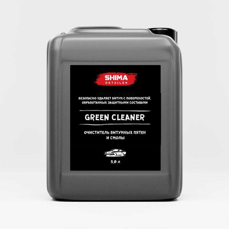 SHIMA DETAILER "GREEN CLEANER" 5 л. Очиститель битумных пятен и смолы