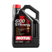 MOTUL 6100 SYN-NERGY 5W40 4 л. Синтетическое моторное масло 5W-40