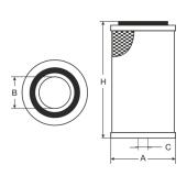 SCT SB 3306 Воздушный фильтр SB3306