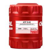 8902 CHEMPIOIL ATF D-III 20 л. Синтетическое масло для АКПП, ГУР 