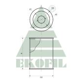 EKO-01.602/1 EKOFIL Воздушный фильтр (комплект) EKO01602/1