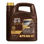 PEMCO G-5 DIESEL UHPD 10W40 5 л. Полусинтетическое моторное масло 10W-40