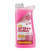 4015 MANNOL ANTIFREEZE AF13++ 1 л. Готовый раствор охлаждающей жидкости антифриз красный 