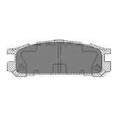 SCT SP 211 Тормозные колодки (комплект 4 шт.) SP211