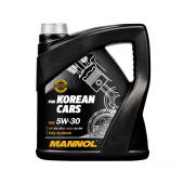 7713 MANNOL FOR KOREAN CARS A3/B4 5W30 4 л. Синтетическое моторное масло 5W-30