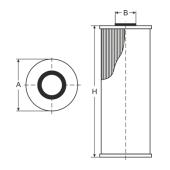 SCT SC 7076 Топливный фильтр SC7076