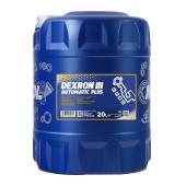 8206 MANNOL DEXRON III AUTOMATIC PLUS 20 л. Синтетическое трансмиссионное масло 8206 MANNOL DEXRON III AUTOMATIC PLUS 20 л. Синтетическое трансмиссионное масло