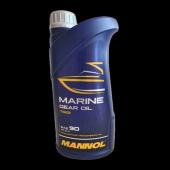 7822 MANNOL MARINE GEAR OIL SAE 90 1 л. Масло для редуктора лодочных моторов