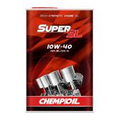 9502 CHEMPIOIL SUPER SL 10W40 (metal) 1 л. Полусинтетическое моторное масло 10W-40