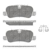 SCT SP 330 Тормозные колодки (комплект 4 шт.) SP330