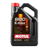 MOTUL 8100 X-MAX 0W40 5 л. Синтетическое моторное масло 0W-40