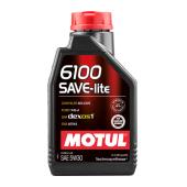 MOTUL 6100 SAVE-LITE 5W30 1 л. Синтетическое моторное масло 5W-30