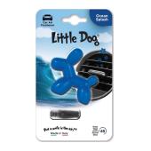 DRIVE INT LITTLE DOG OCEAN (ОКЕАН) - REFLEX BLUE. Автомобильный освежитель воздуха